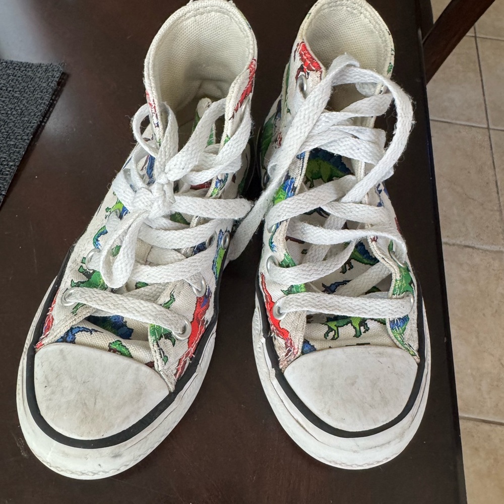 Converse | Kids Rainbow Dino lace up Chuck Taylor Sneakers